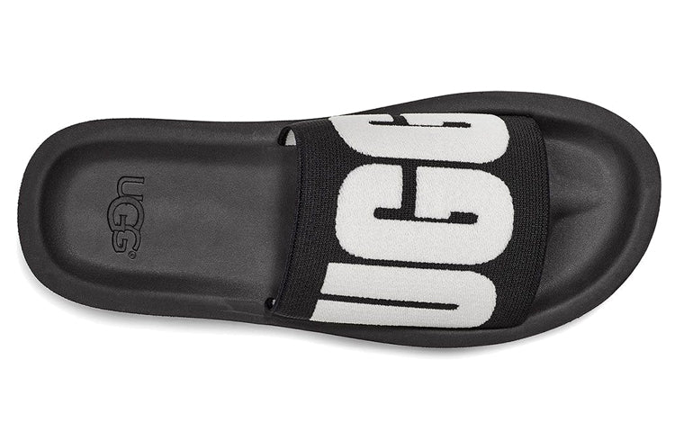 (WMNS) UGG Zuma Graphic Minimalistic Cozy Casual Black 1099833-BLK