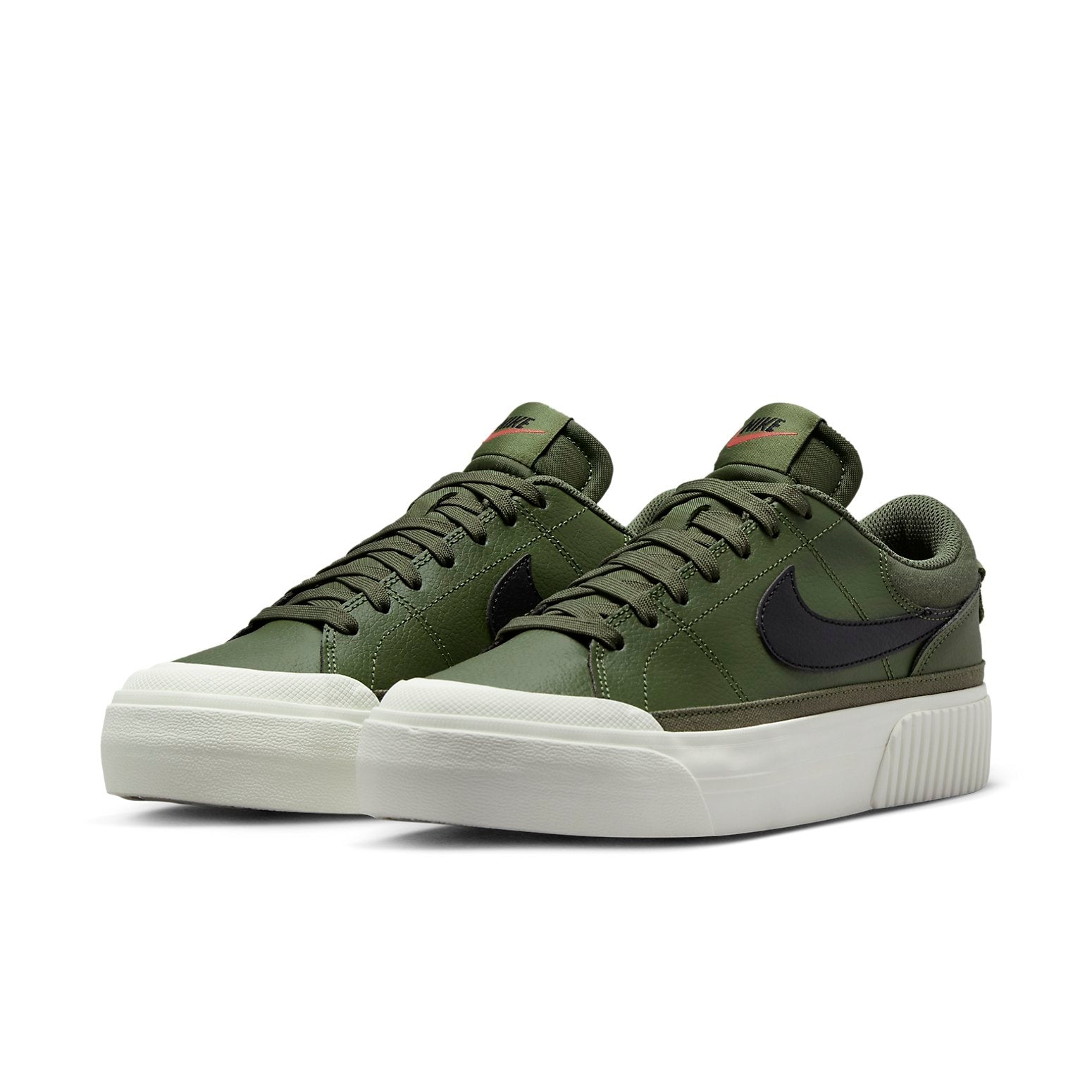 (WMNS) Nike Court Legacy Lift 'Medium Olive' DM7590-201