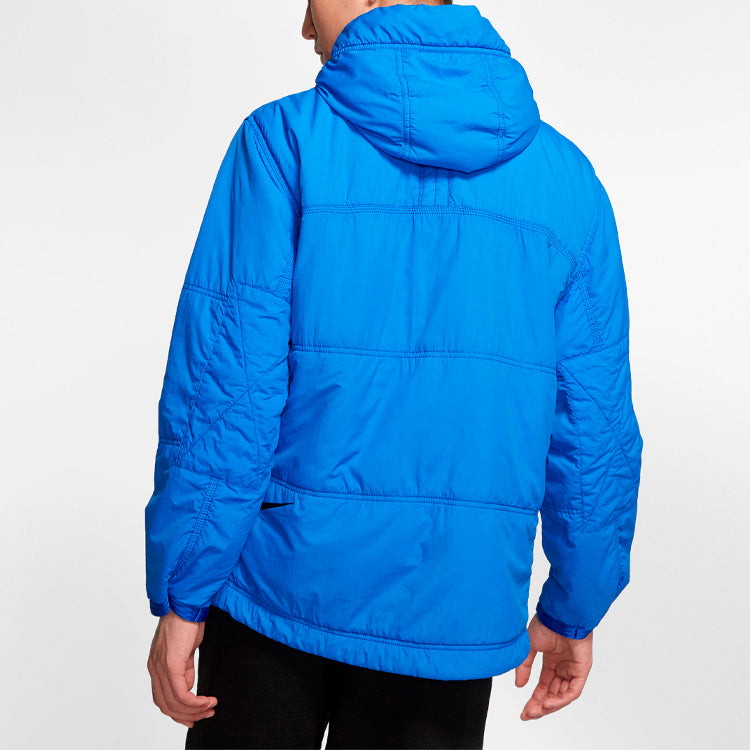 Men's Nike Sports Hooded Padded Jacket Royal Blue BV4790-480