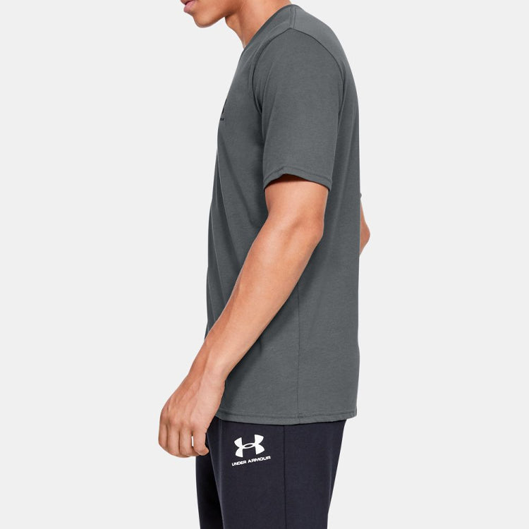 Under Armour Unisex Sportstyler Logo Printing Tee Gray 1326799-012