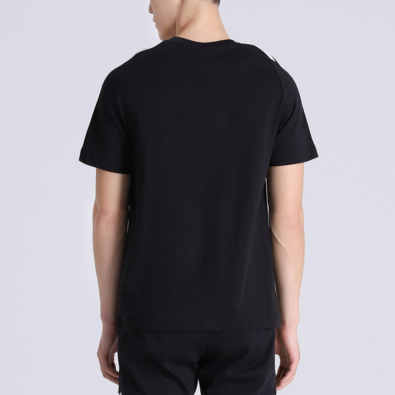 adidas Casual Sports Training Round Neck Short Sleeve Black S98717
