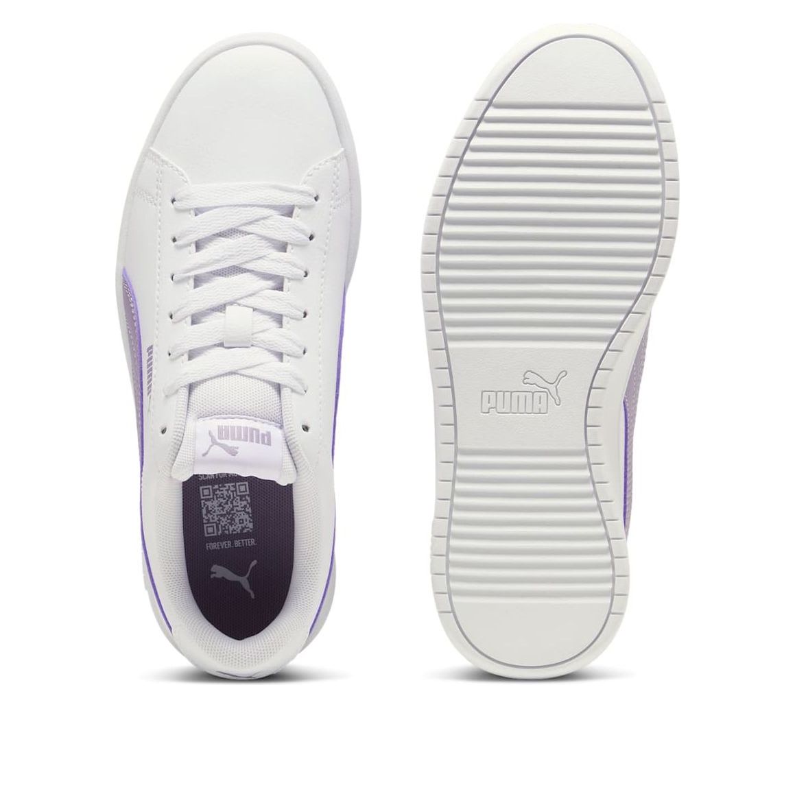 (WMNS) PUMA Rickie Classic 'White Purple' 394251-21