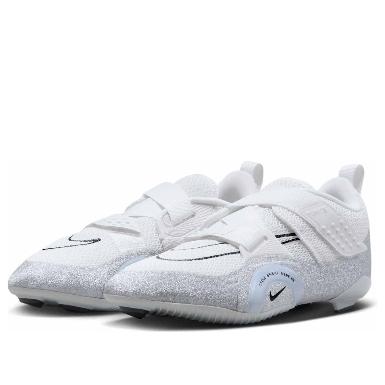 (WMNS) Nike SuperRep Cycle 2 Next Nature Premium 'Pure Platinum Glitter' FZ2117-100