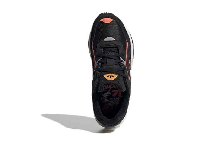 (GS) adidas Yung-96 Chasm J 'Black Semi Coral' EE7544