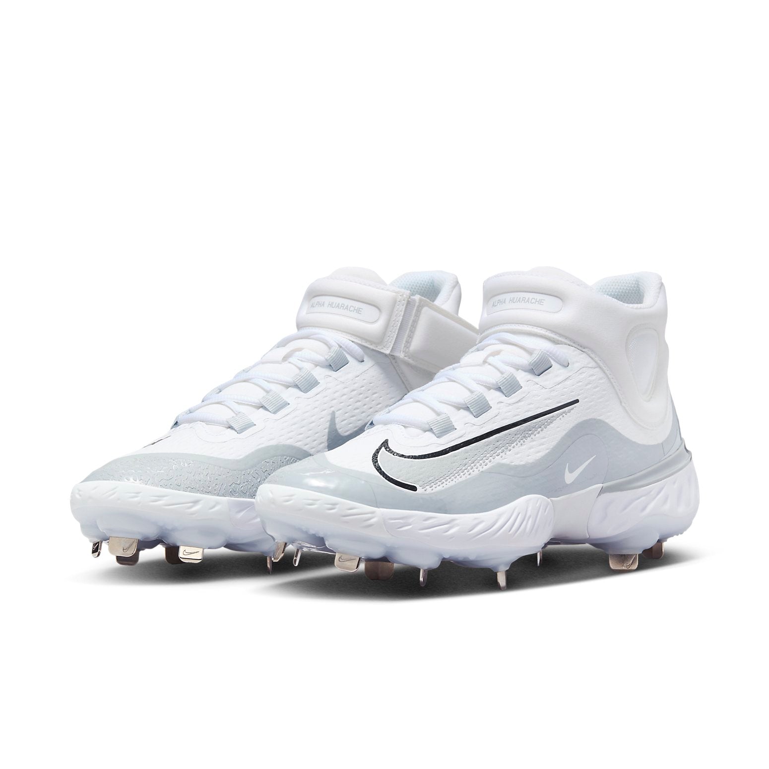 Nike Alpha Huarache Elite 4 Mid 'White Wolf Grey' FD2744-102