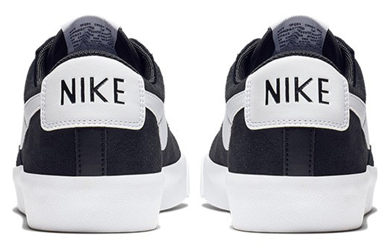Nike Blazer Low Premium VNTG Suede 'Black' 538402-004