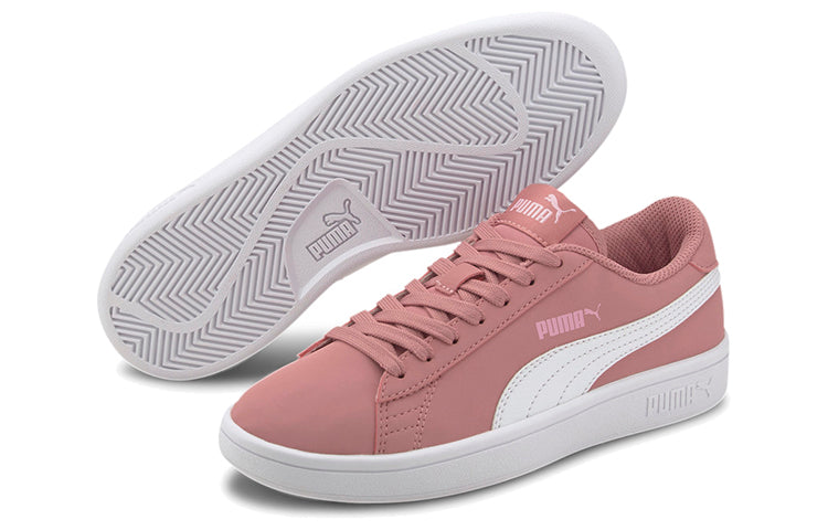 (GS) PUMA Smash v2 Buck Jr Pink/White 365182-21