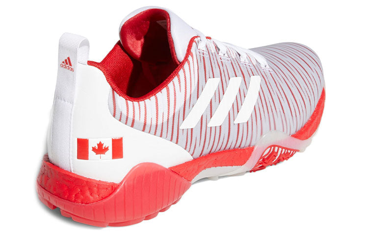 adidas Codechaos Golf Shoes White/Red FU7493