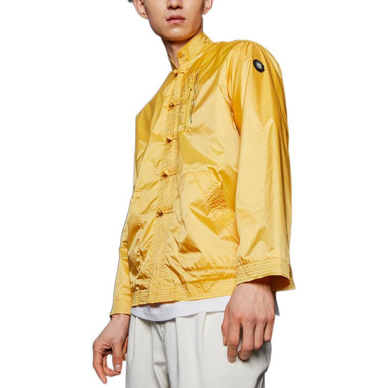 Li-Ning BADFIVE Basketball Series Cardigan Loose Jacket 'Yellow' AJDQ145-2