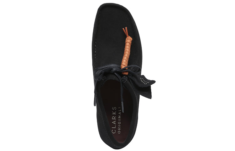 Clarks Wallabee 'Black Suede' 26155519