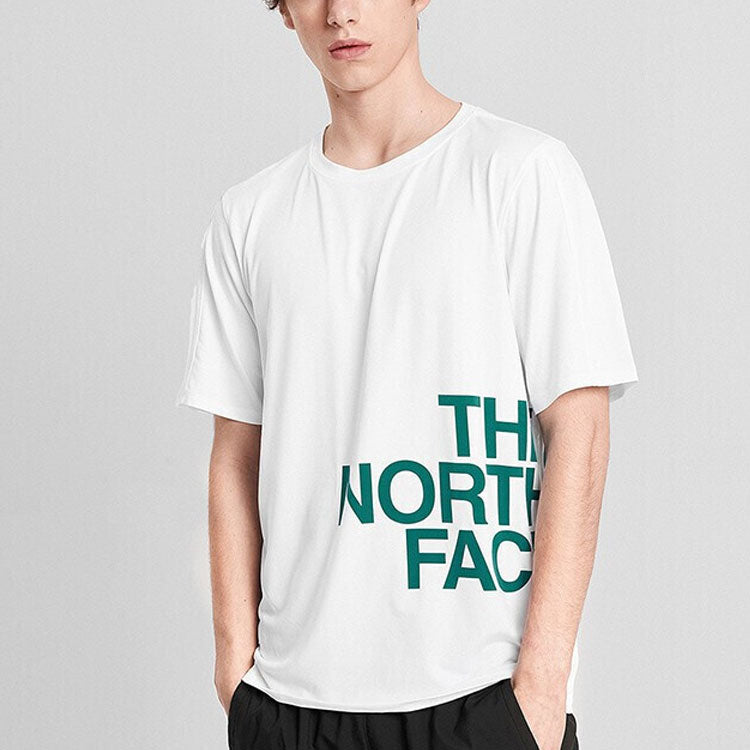 Men's THE NORTH FACE Outdoor Quick Dry Printing White 498H-FN4