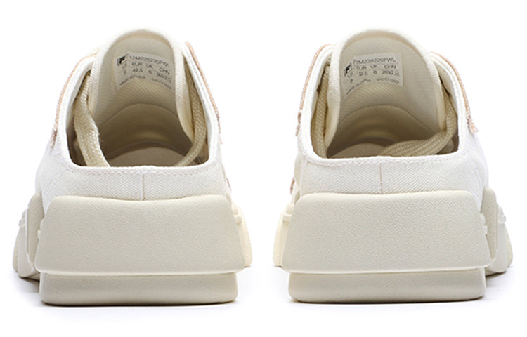 FILA FUSION Pop Mule Skate Shoes 'White Beige' T12M228220FWL