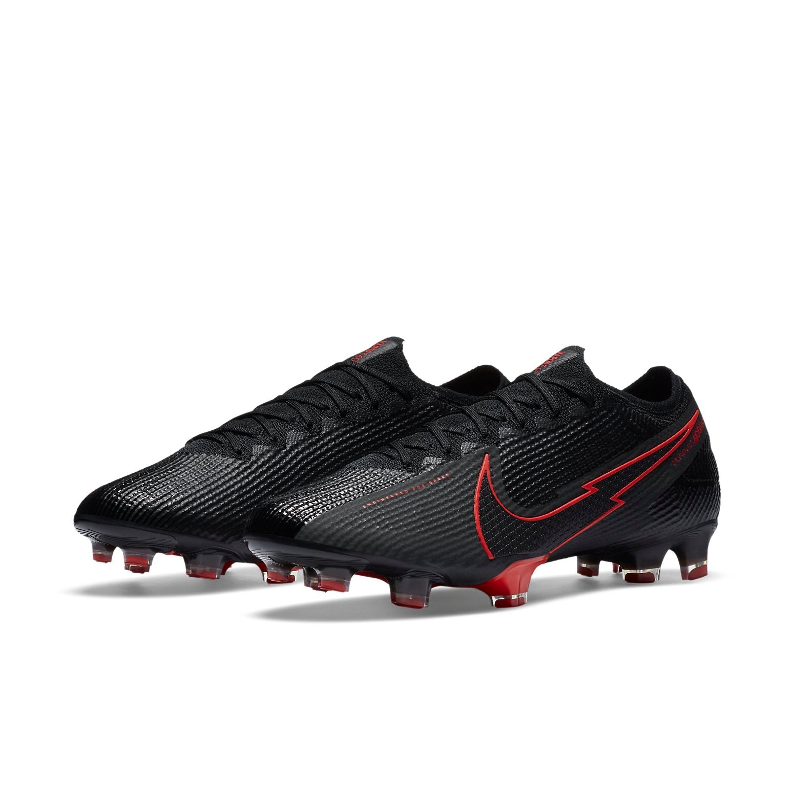 Nike Mercurial Vapor 13 Elite FG Black X 'Black Red' AQ4176-060