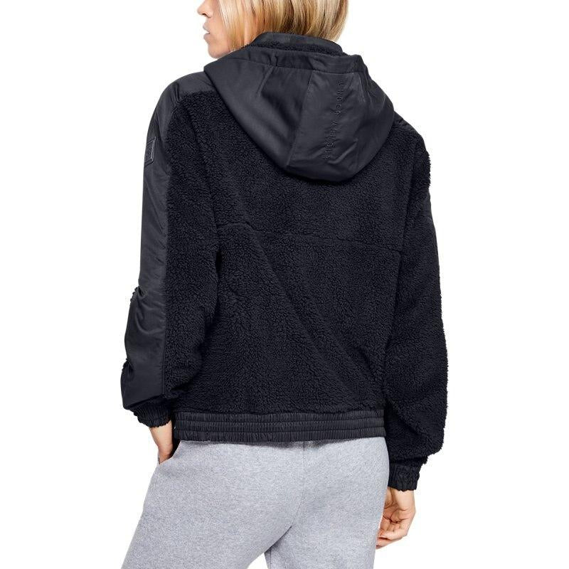 (WMNS) Under Armour Always On Sherpa Jacket 'Black' 1355383-001