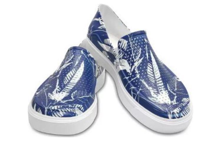 Crocs Roca Tropical Sneakers 'Blue White' 2048064HB