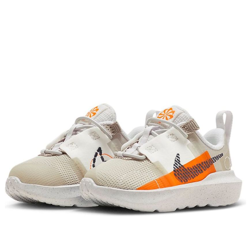 (TD) Nike Crater Impact Shoes 'Cream White Orange' DB3553-202