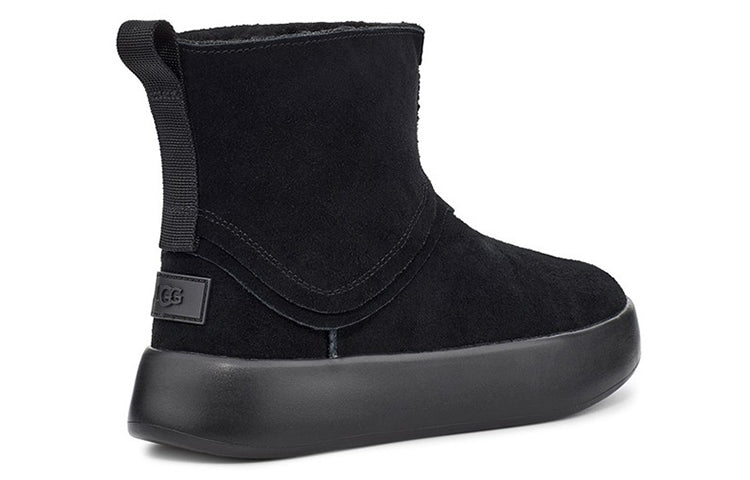 (WMNS) UGG Classic Boom Boot Fleece Lined Black 1104613-BLK