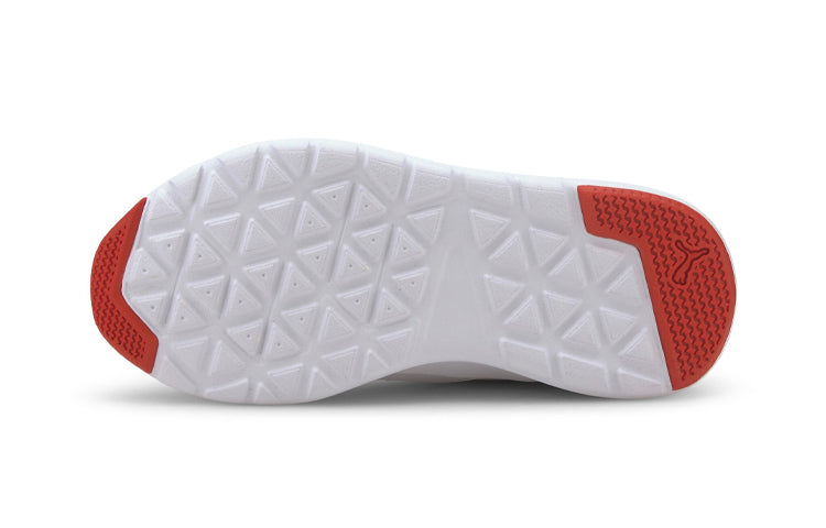 (PS) PUMA Wired SoftFoam Running Shoes White/Red 366903-14