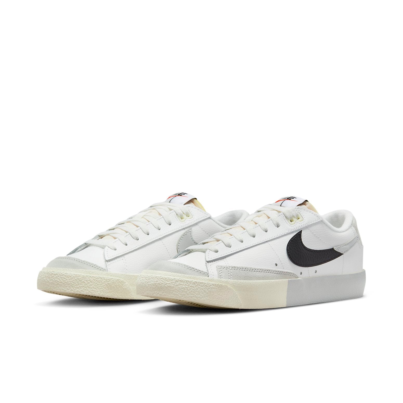 Nike Blazer Low 77 'Summit White Black Light Silver' DZ2544-100