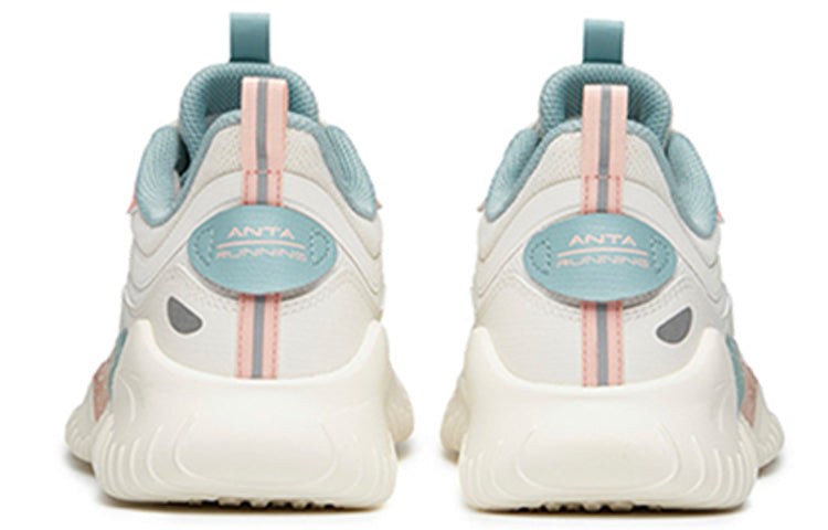 (WMNS) ANTA Running Series Sneakers 'White Blue Pink' 922145556-2
