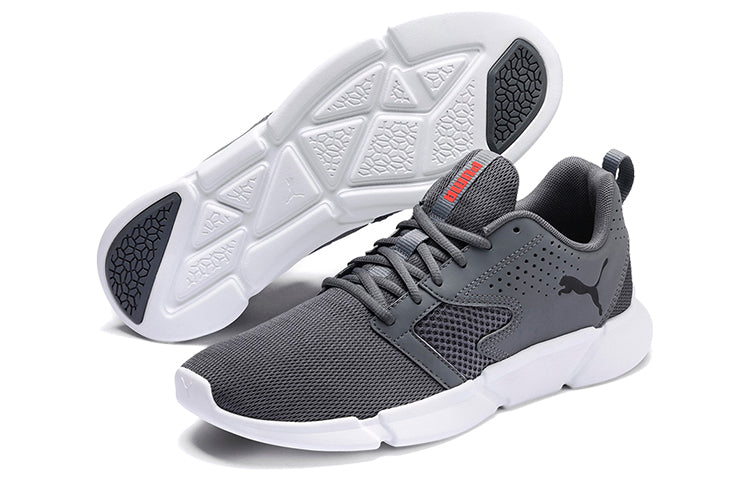 PUMA Interflex Softfoam Modern Low Top Running Shoes Grey/White 192805-02