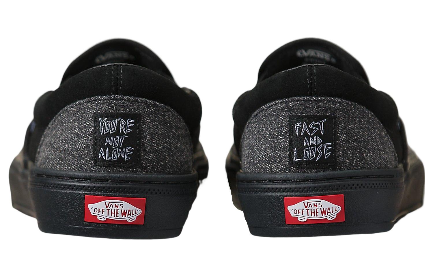 Vans x Fast And Loose Bmx Slip-on 'Black White' VN0005V1BLA