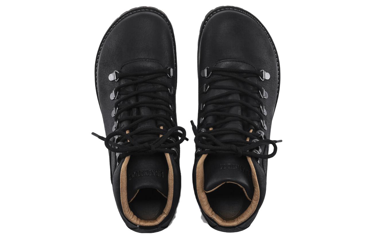 Birkenstock Jackson Nubuck Leather Shoes 'Black' 1017325