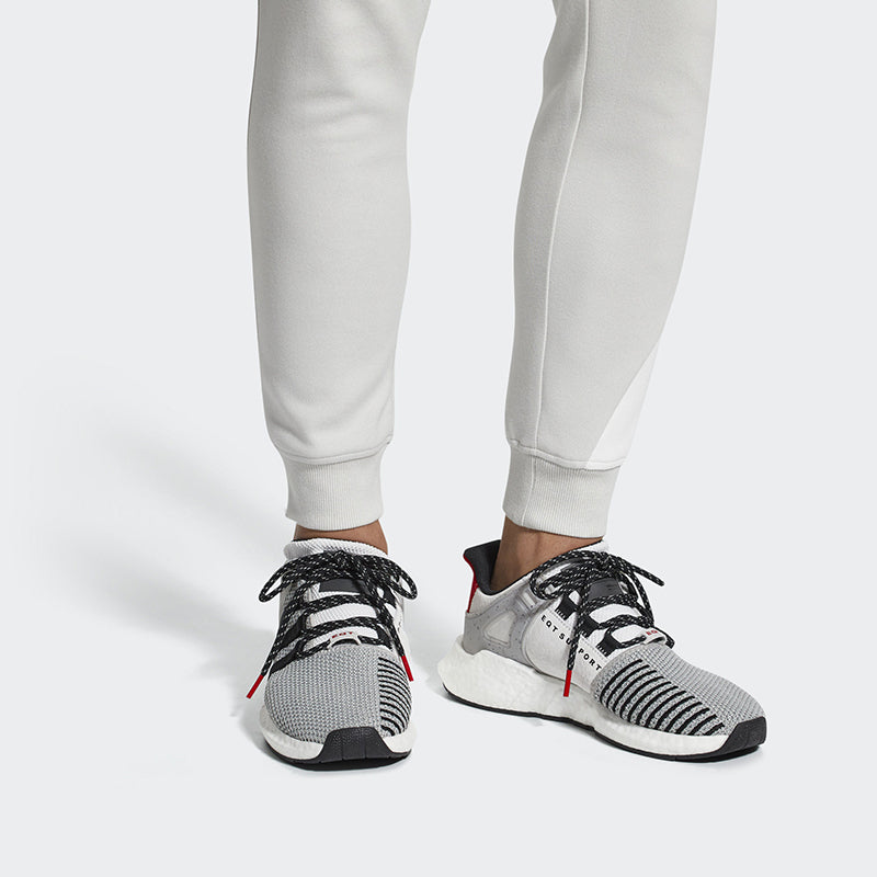 adidas EQT Support 93/17 'Grey Black Scarlet' CQ2397