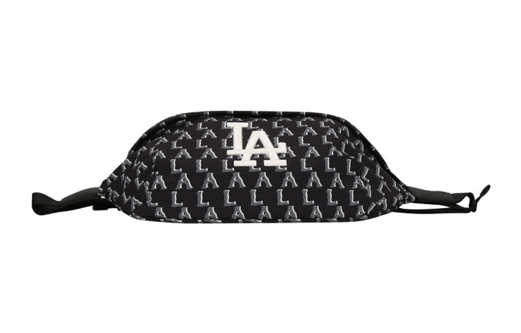 MLB Monogram Series LA Los Angeles Dodgers Retro Printing fanny pack Black 32BGC4011-07L