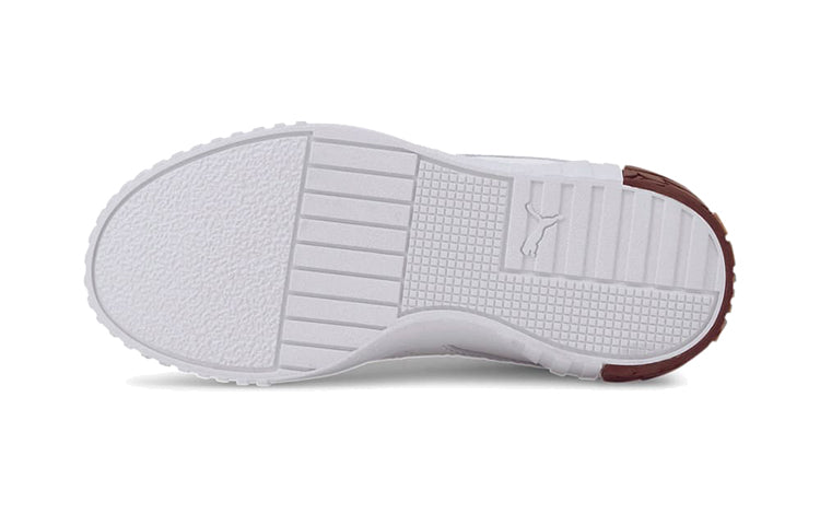 PUMA Cali Kids' White/Brown 373156-01