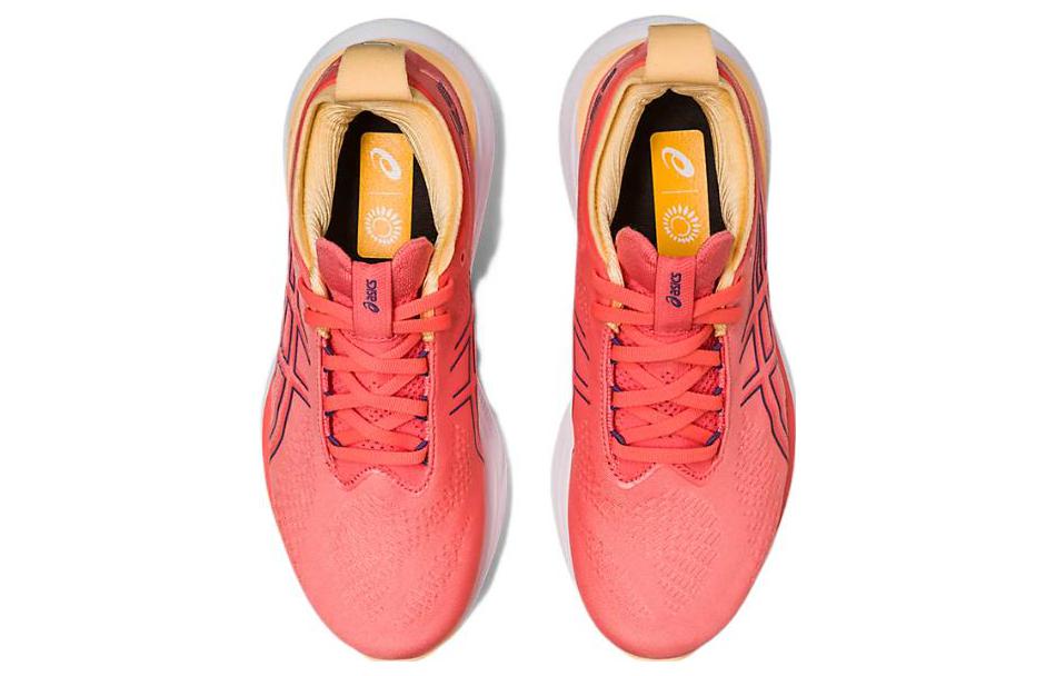 (WMNS) ASICS Gel-Nimbus 25 Wide 'Papaya Dusty Purple' 1012B437-700