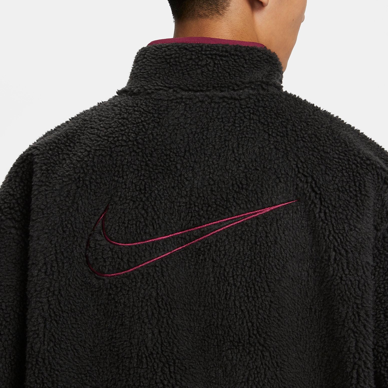 Nike NSW Reversible Winter Jacket 'Black Red' FV8588-010