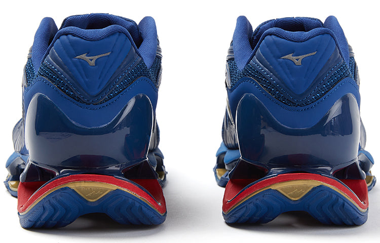 Mizuno Wave Prophecy 12S 'Dark Blue Gold Wine Red' J1GC234906