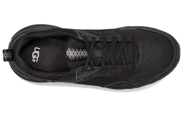 UGG CA805 Mesh Cowhide Low Tops Sports Shoe Black 1108037-BTNL