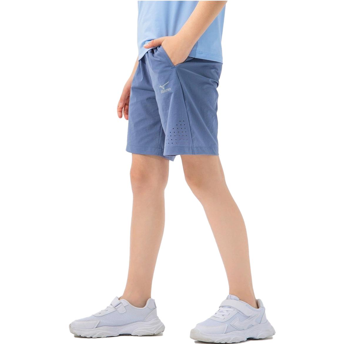 (GS) Mizuno Logo Sportwear Shorts 'Blue' 32CF3402