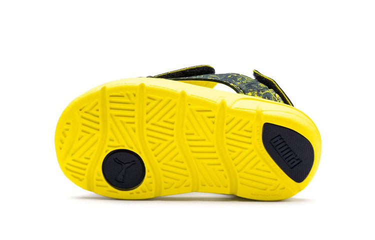 PUMA 2 Marble Infant Casual Sandals Yellow 369499-01