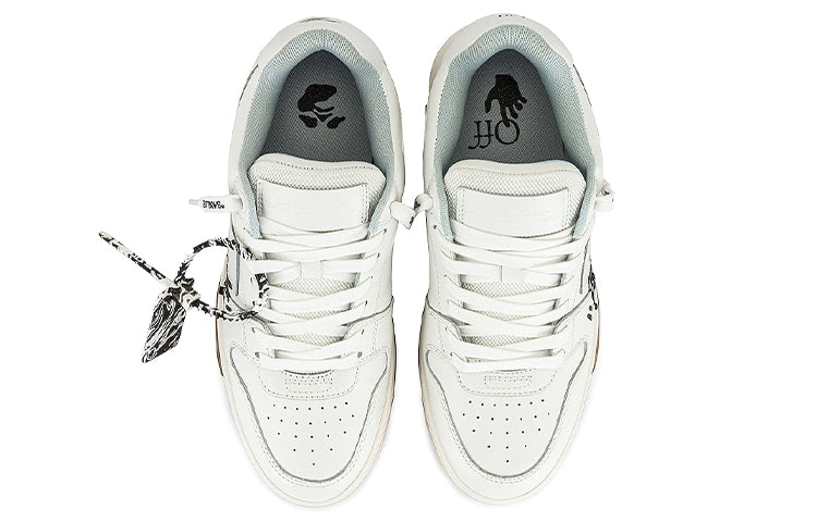 Off-White Out Of Office Leisure Sneakers Black/White OMIA189R21LEA0020101