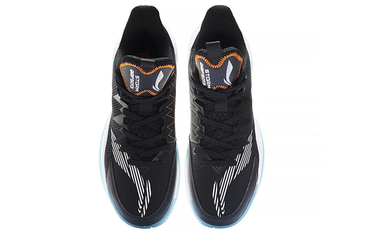 Li-Ning BadFive Storm 1 Low 'Black Orange' ABFS013-2