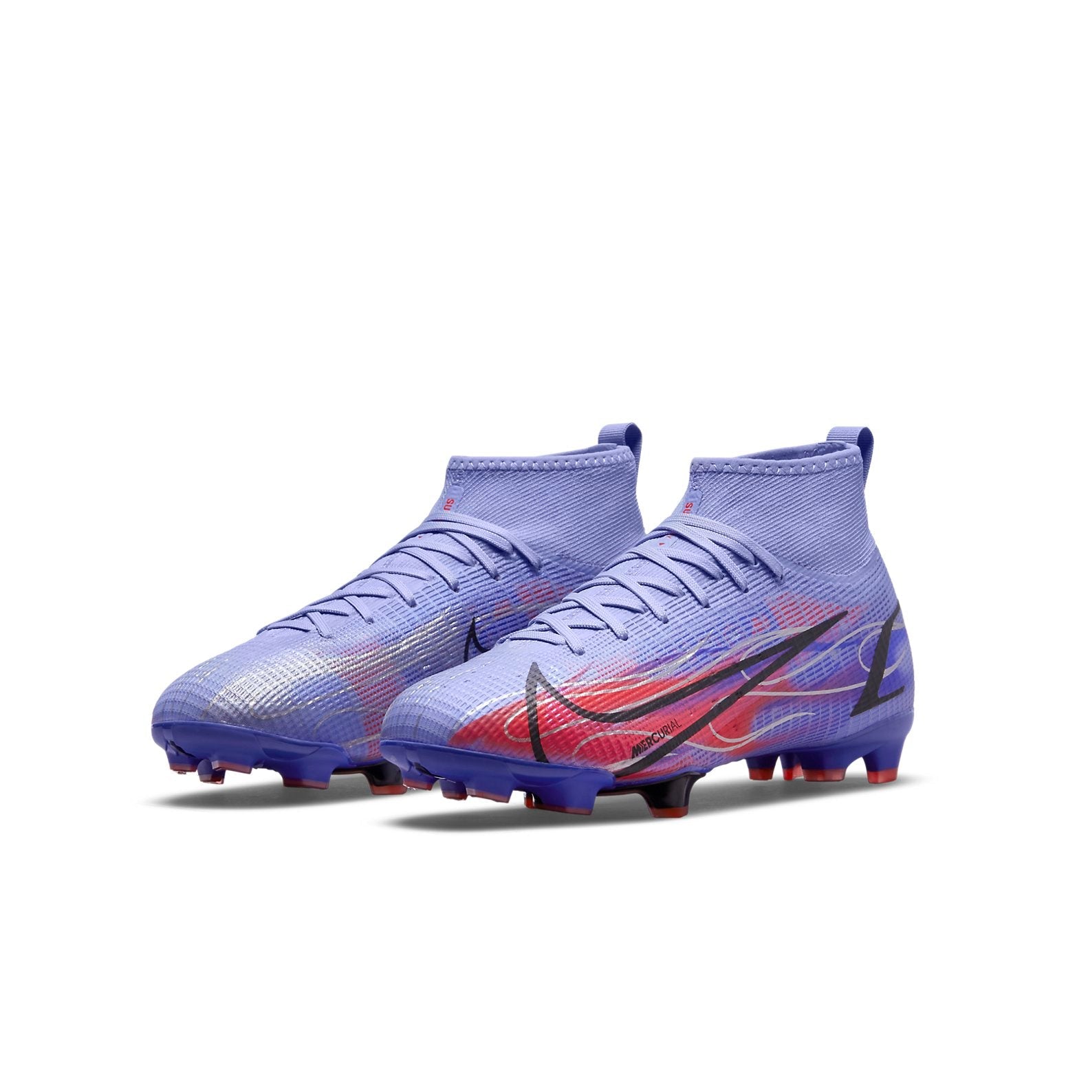 (GS) Nike Kylian Mbapp x Mercurial Superfly 8 Pro FG 'Flames' DJ3992-506