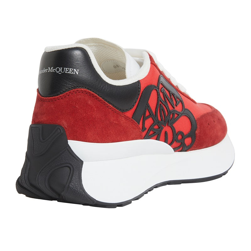 (WMNS) Alexander McQueen Sprint Runner 'Red Black' 687996W4T226475