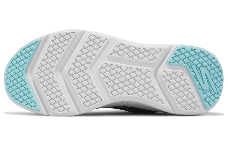 (WMNS) Skechers GO RUN Elevate Running Shoes 'Grey Black Blue' 128346-BKAQ