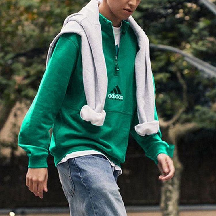 adidas Equipment Series Half Zipper Pullover Green HG8085