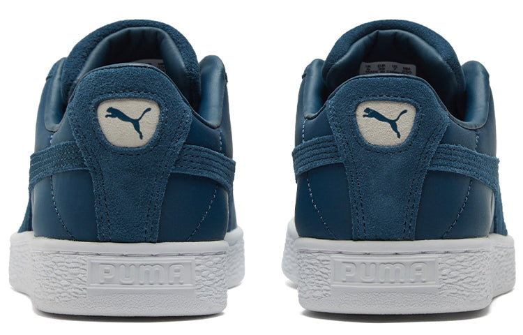PUMA Unisex Basket Sneakers Blue 384193-01