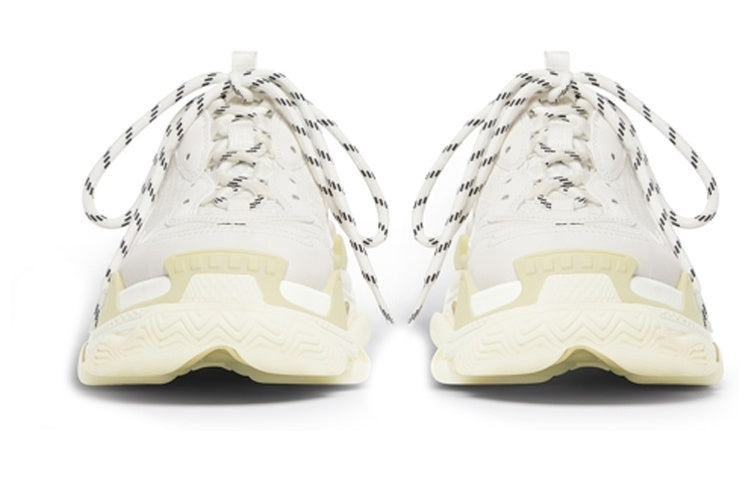 Balenciaga Triple S Mules 'White Double Foam and Mesh' 755687W3SM29097