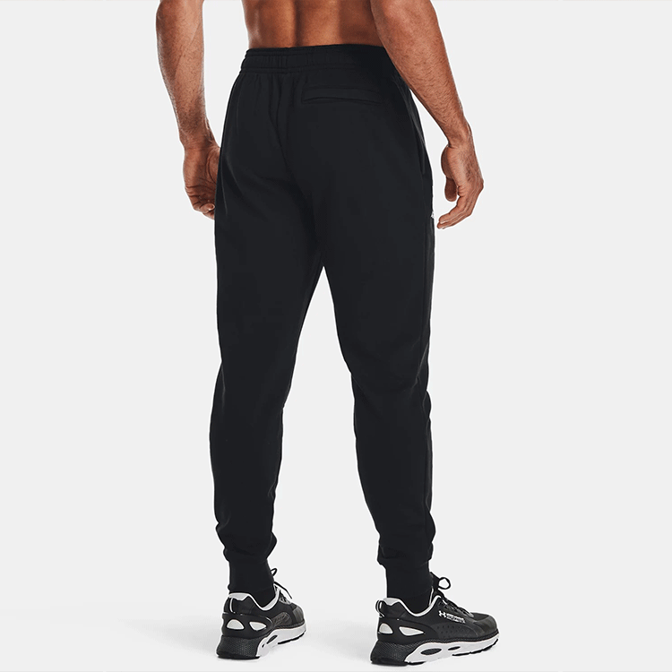 Under Armour Rival Fleece Signature Joggers 'Black' 1366366-001