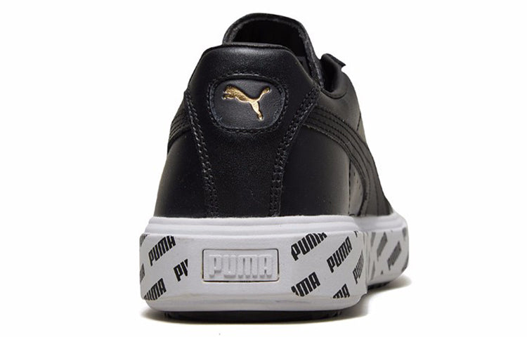 PUMA Breaker Retro Low Top Casual Skate Shoes Unisex Black 369198-01