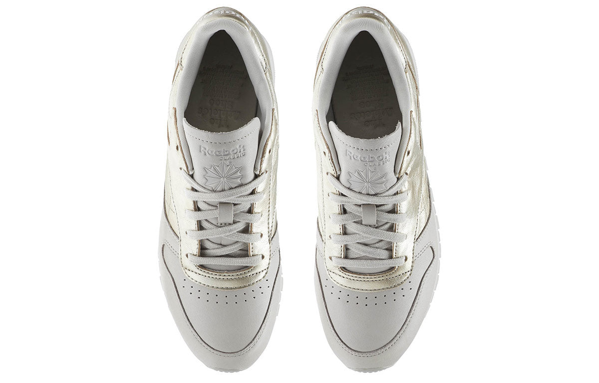 (WMNS) Reebok Classic Leather Running shoes 'Gold' BS8355