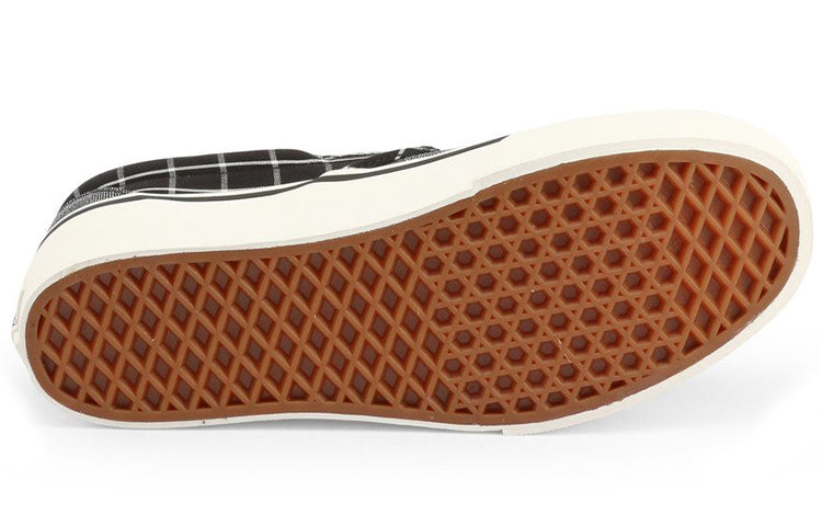 Vans slip-on Skate shoes Checkered 'Grey Black' VN0A3JEZ1AW