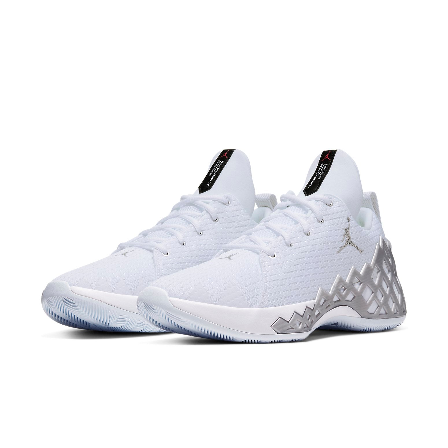 Air Jordan Jumpman Diamond Low PF 'White Silver' CI1209-100