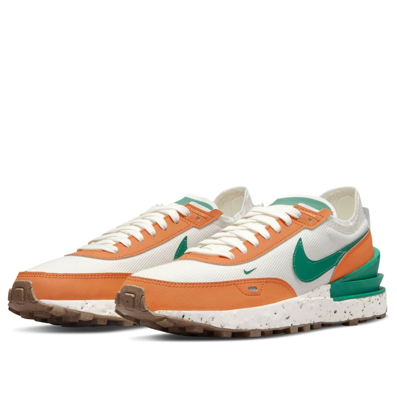 (WMNS) Nike Waffle One Crater 'Sail Hot Curry Gum' DQ4491-100